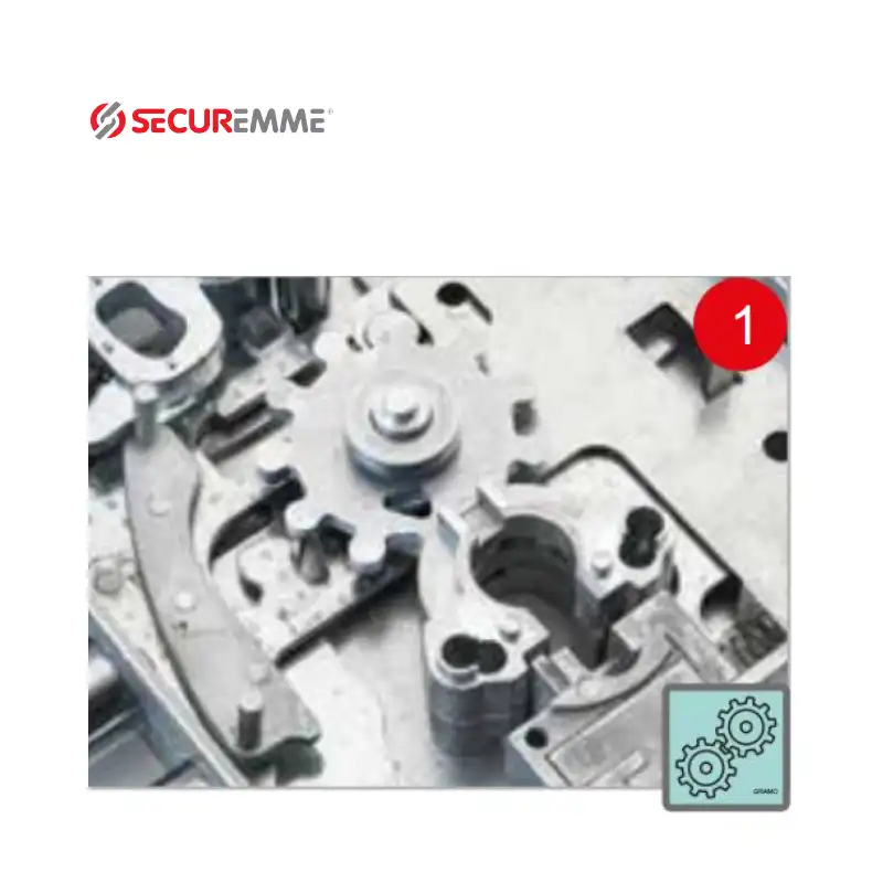 Detalle pernos Securemme 2651