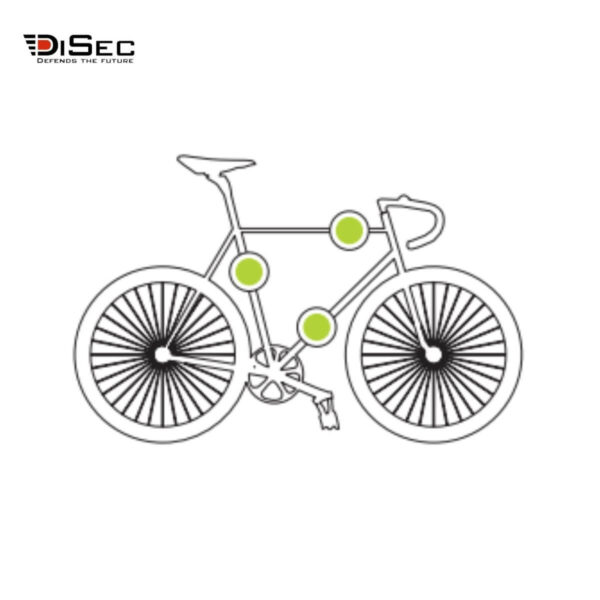 Avisador con alarma para bicicletas NINO DISEC 5