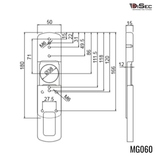 Escudo magnetico MG060 DISEC 2