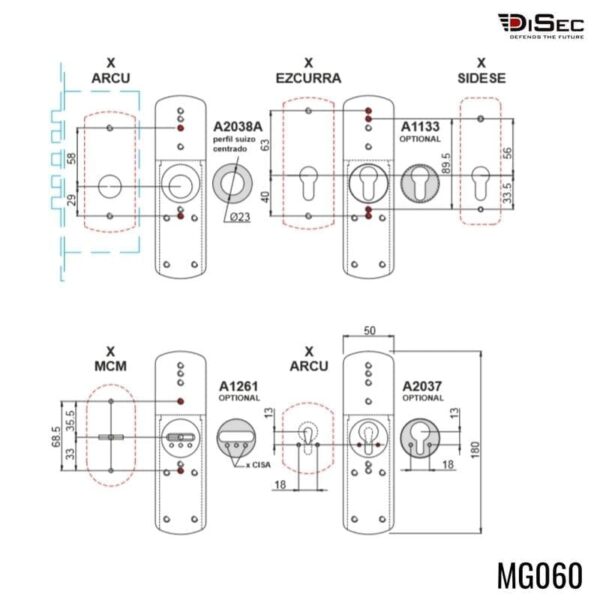 Escudo magnetico MG060 DISEC 3