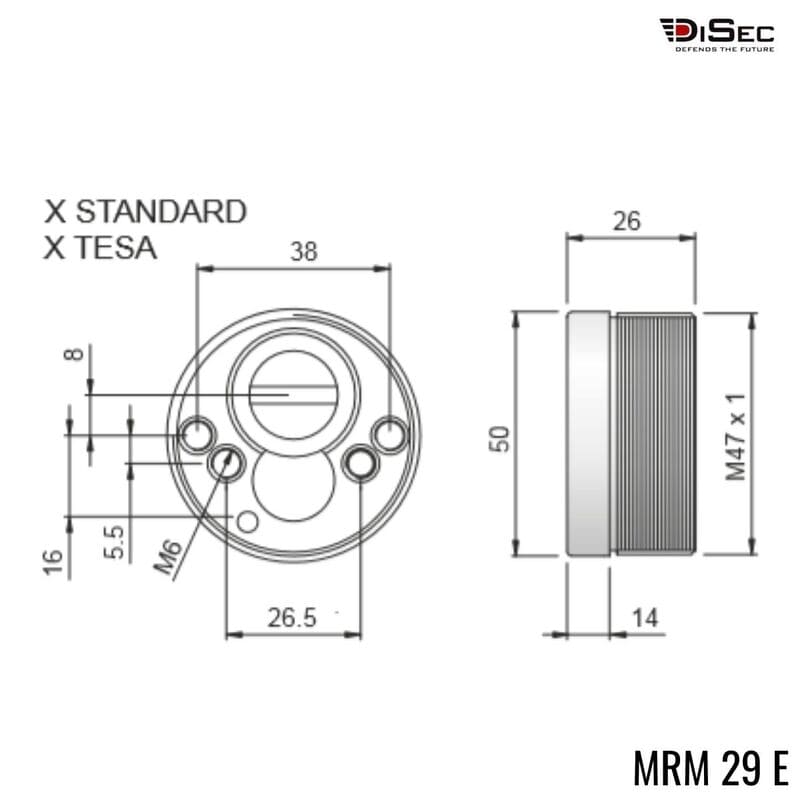 Escudo magnetico MRM29E DISEC 4