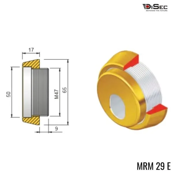 Escudo magnético MRM29E DISEC