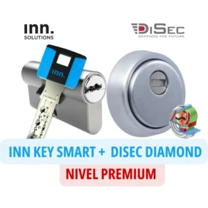 Pack seguridad cilindro Inn Key con escudo Disec BKD 280 DIAMOND