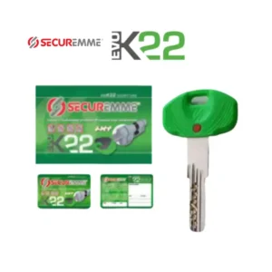 Copia llave cilindro Securemme EVO K22