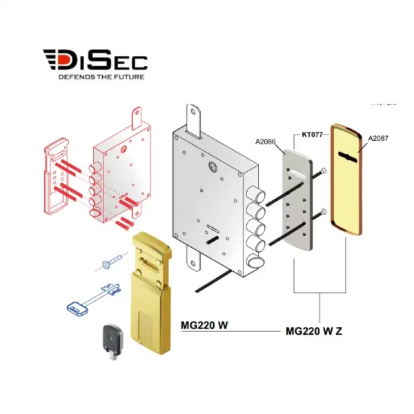 Escudo Magnetico Disec MG220 WZ - Imagen 5