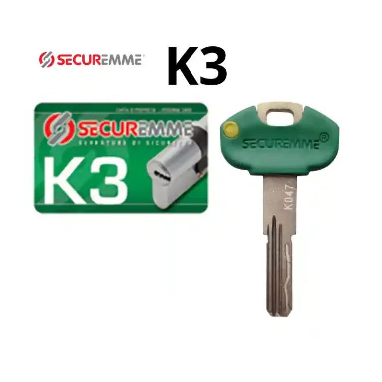 Copia llave cilindro Securemme K3