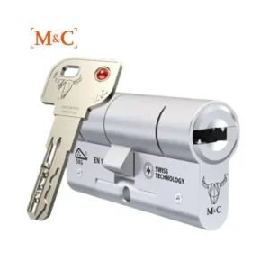 Cilindro seguridad MC MINOS cilindro de alta seguridad de la marca M&C con protección ante el robo
