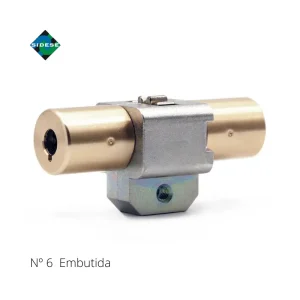 Cilindro sidese serie 6 embutida