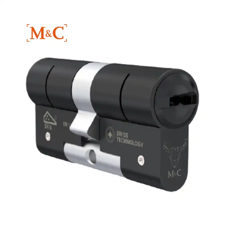 cilindro minos mc negro Cilindro seguridad M&C MINOS cilindro de alta seguridad de la marca M&C color negro