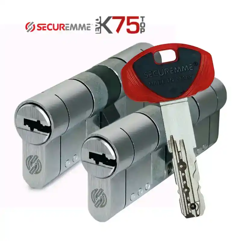 pareja de cilindros securemme evo k75 3 Cilindros llaves iguales Securemme K75 - Imagen 3