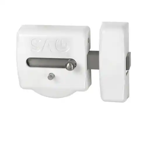 cerrojo ep 60 color blanco con cilindro condor