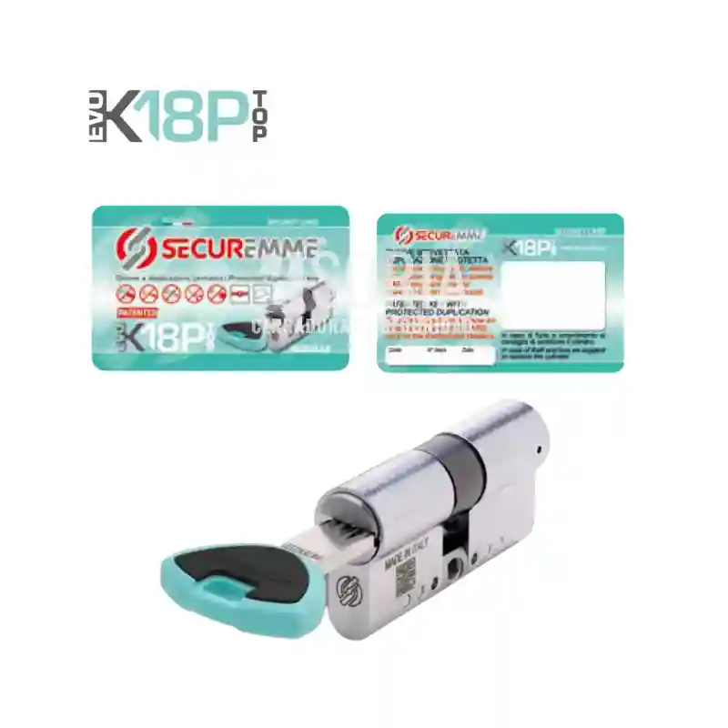 evok18top copias llaves Cilindro Securemme EVO K18P TOP - Imagen 4