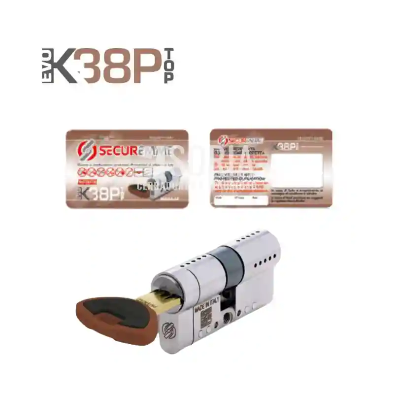 evok38top copias llaves Cilindro Securemme EVO K38P TOP - Imagen 4